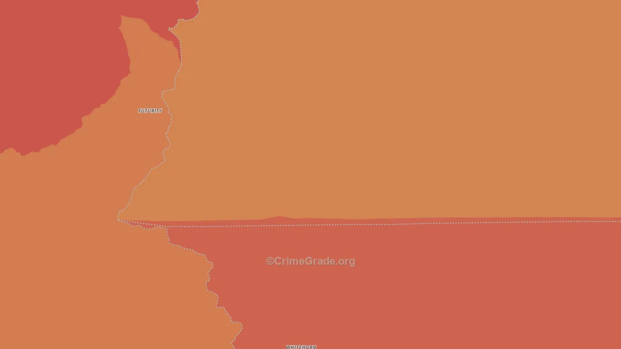 Turret, CO Map of Murder Rates