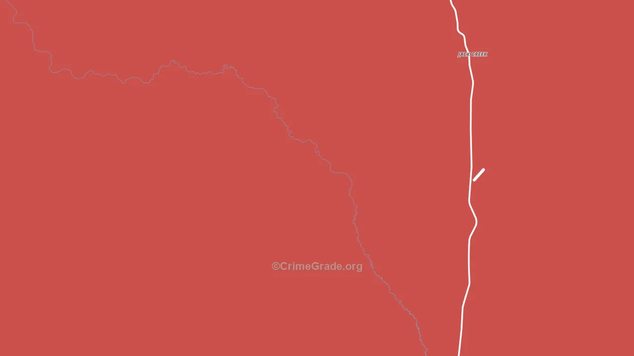 Tuscarora, NV Map of Murder Rates