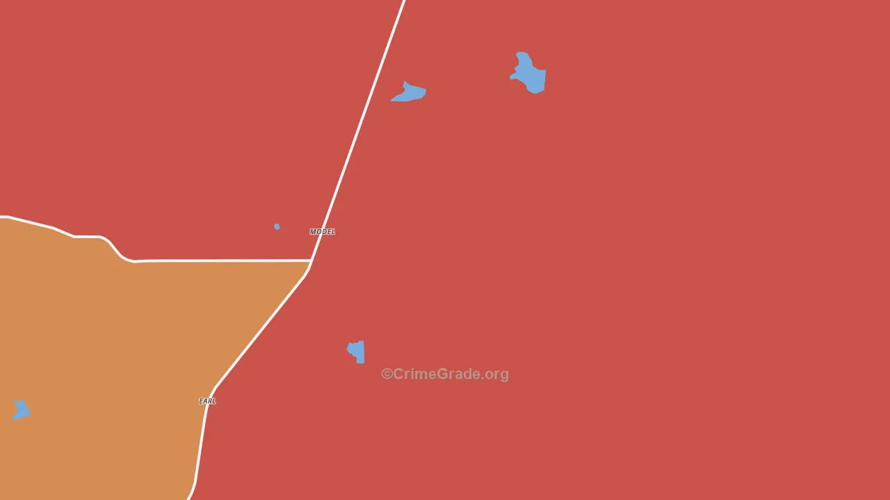 Tyrone, CO Map of Murder Rates