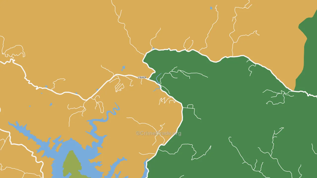 Unaka, NC Map of Murder Rates