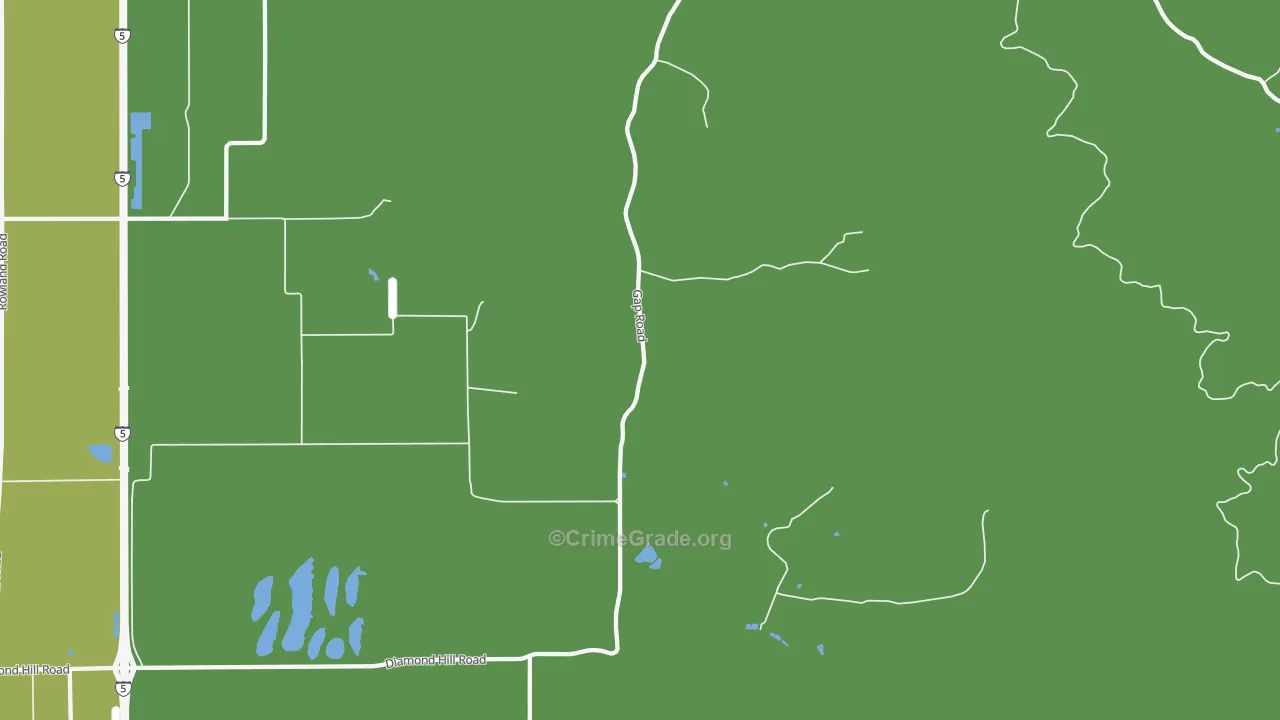Union Point, OR Map of Murder Rates