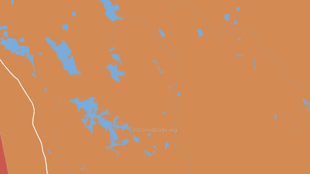 Unionville, ME Map of Murder Rates