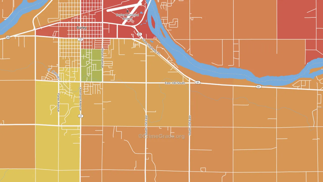Unity, ID Map of Murder Rates