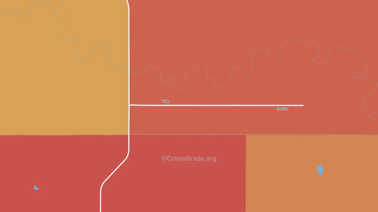 Vale, SD Map of Murder Rates