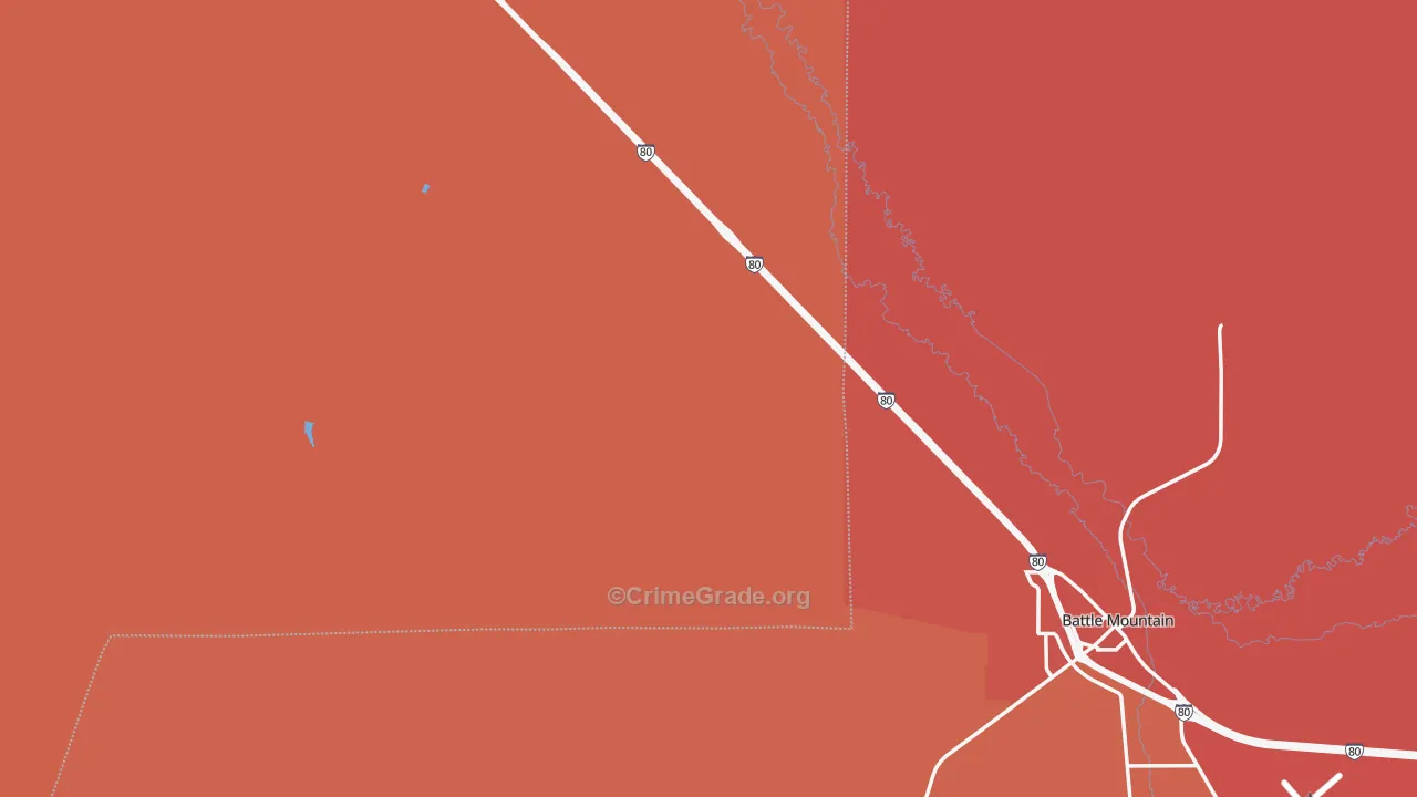 Valmy, NV Map of Murder Rates