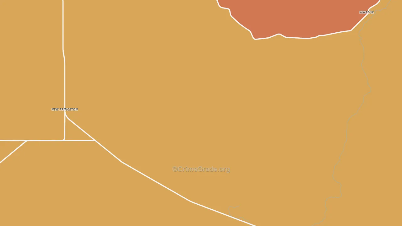 Venator, OR Map of Murder Rates