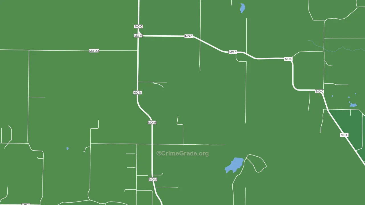 Vibbard, MO Map of Murder Rates