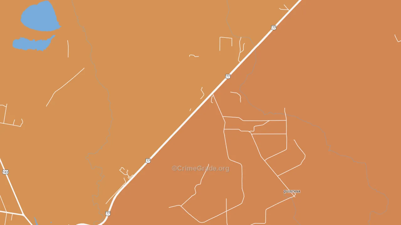 Vidaurri, TX Map of Murder Rates