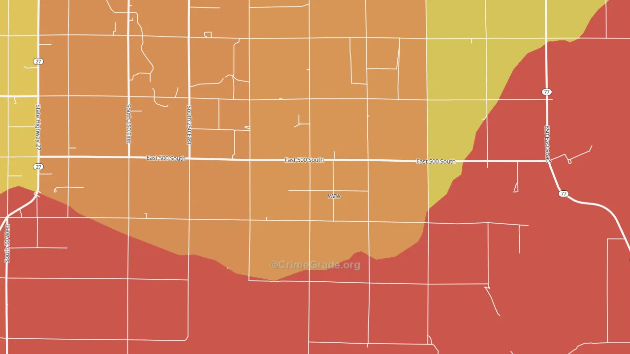 View, ID Map of Murder Rates