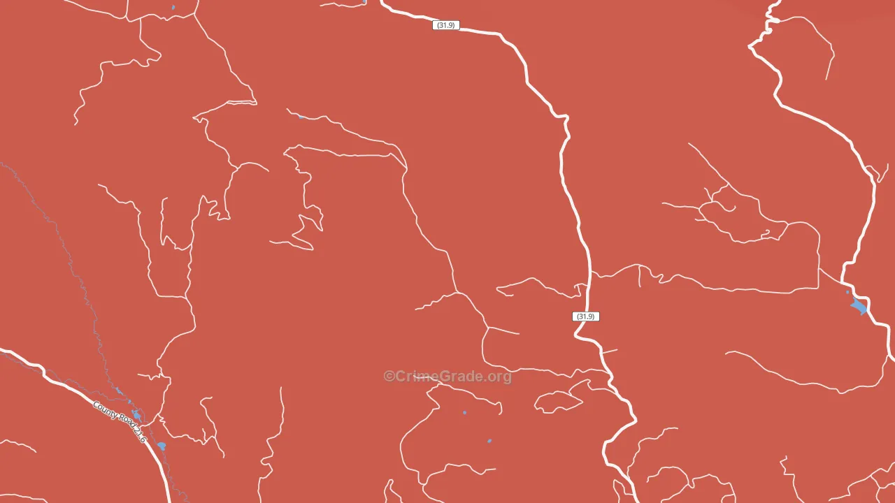 Vigil, CO Map of Murder Rates