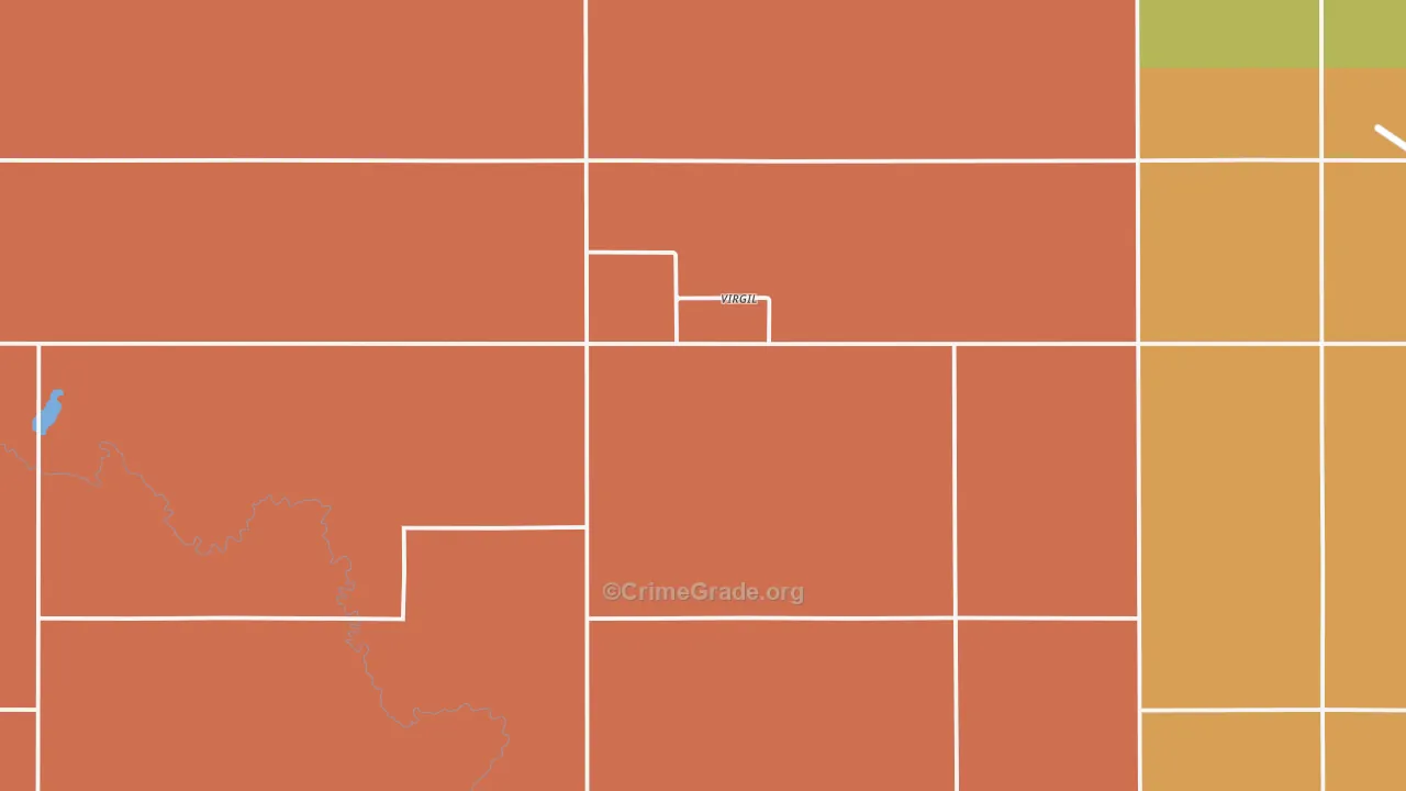 Virgil, SD Map of Murder Rates