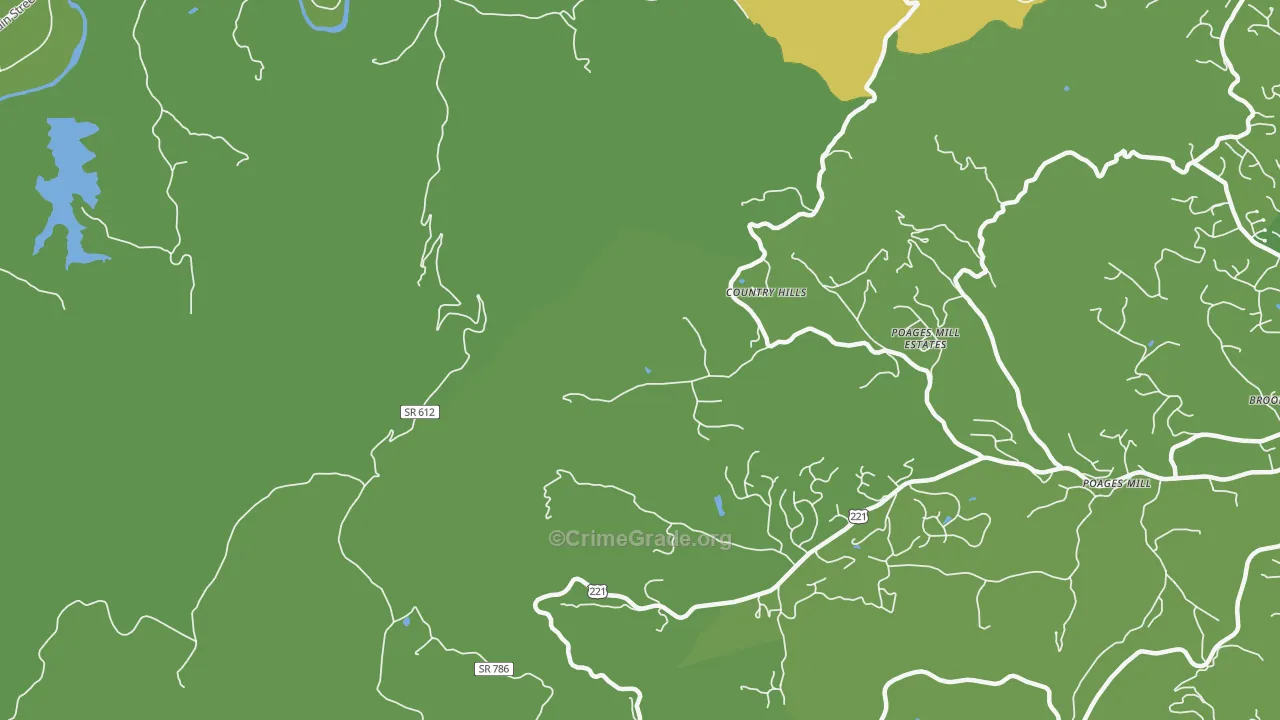 Wabun, VA Map of Murder Rates