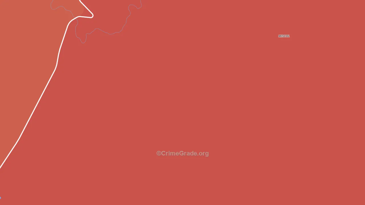 Walker, SD Map of Murder Rates