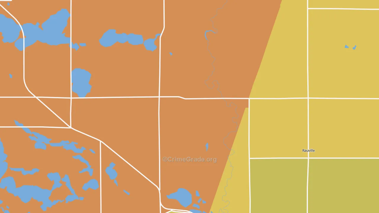 Waverly, SD Map of Murder Rates