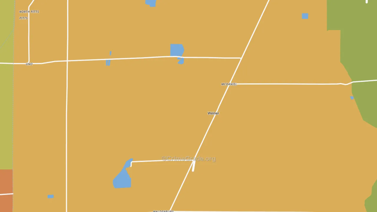 Weiner, AR Map of Murder Rates