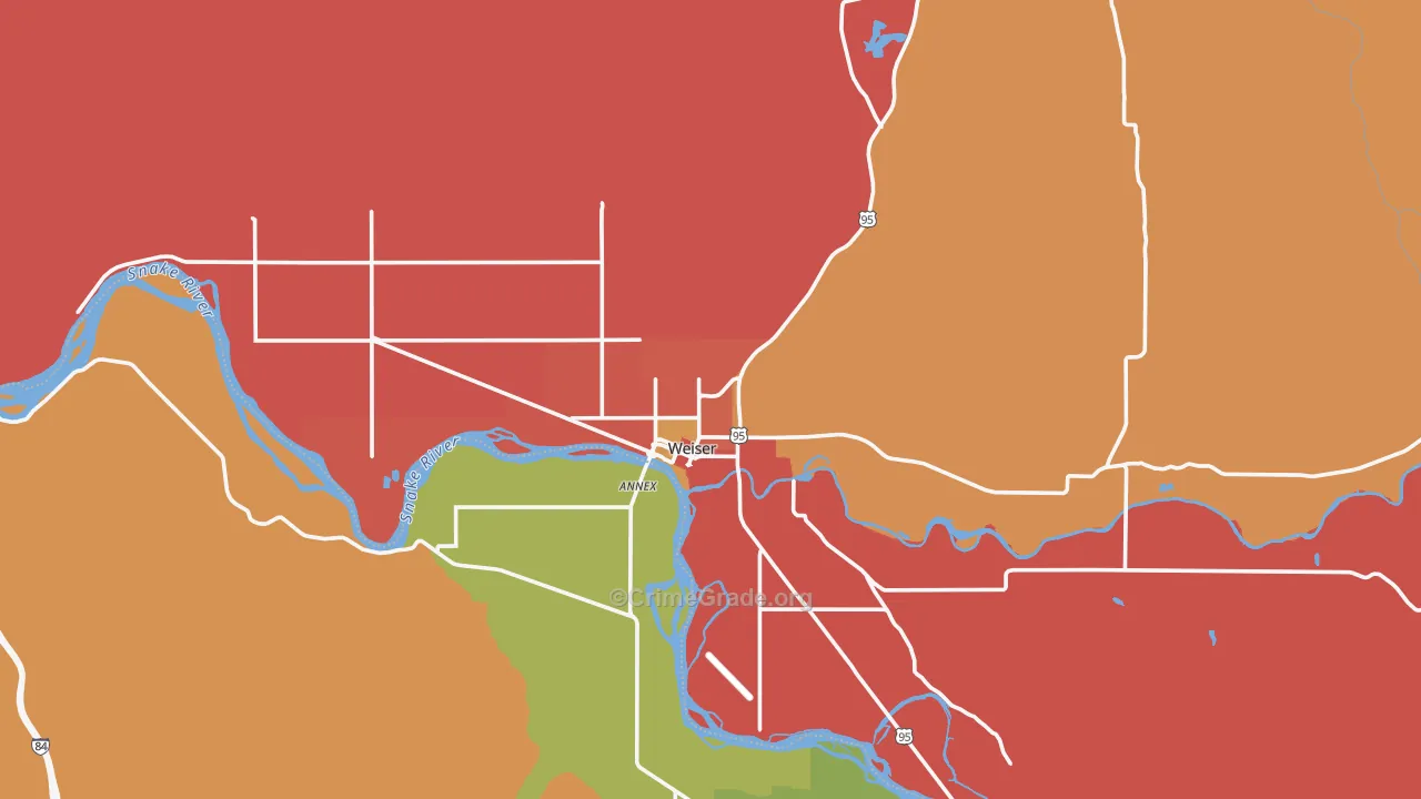 Weiser, ID Map of Murder Rates