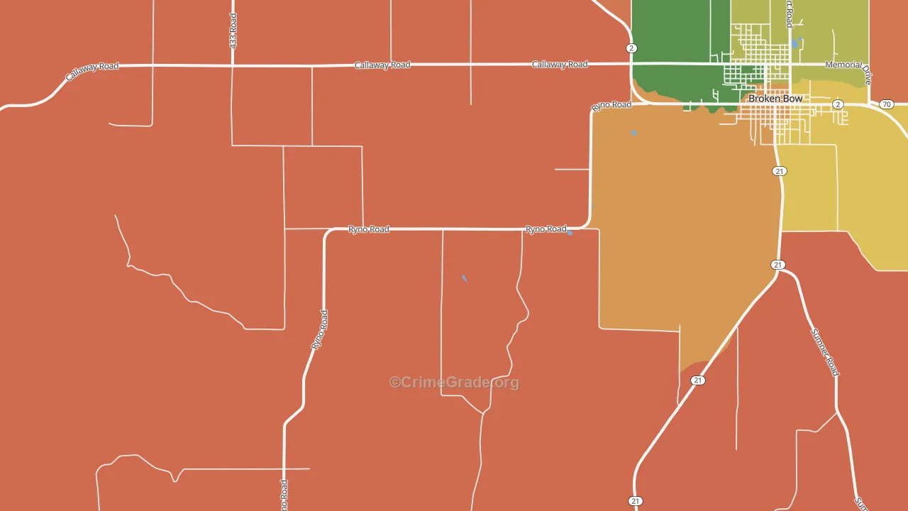 Weissert, NE Map of Murder Rates
