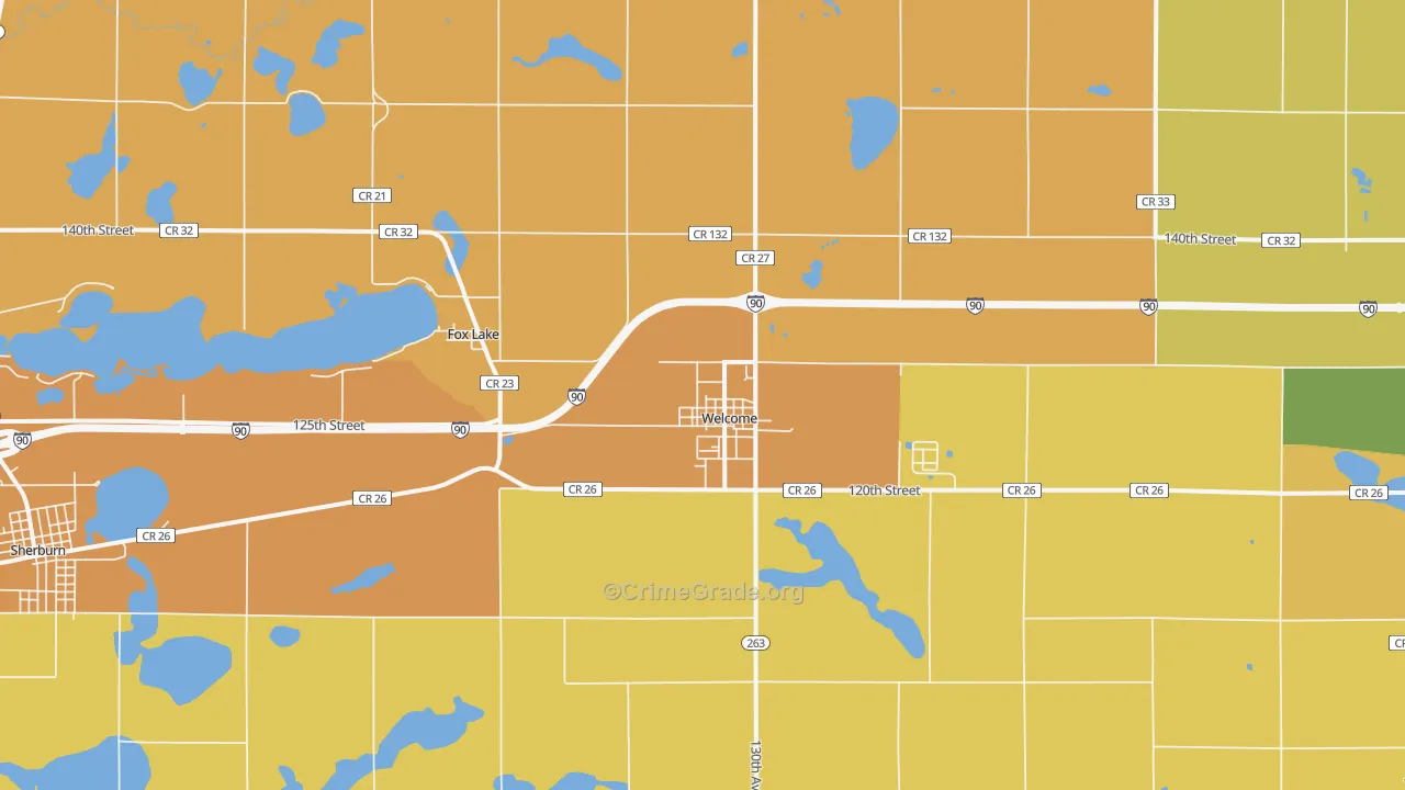 Welcome, MN Map of Murder Rates
