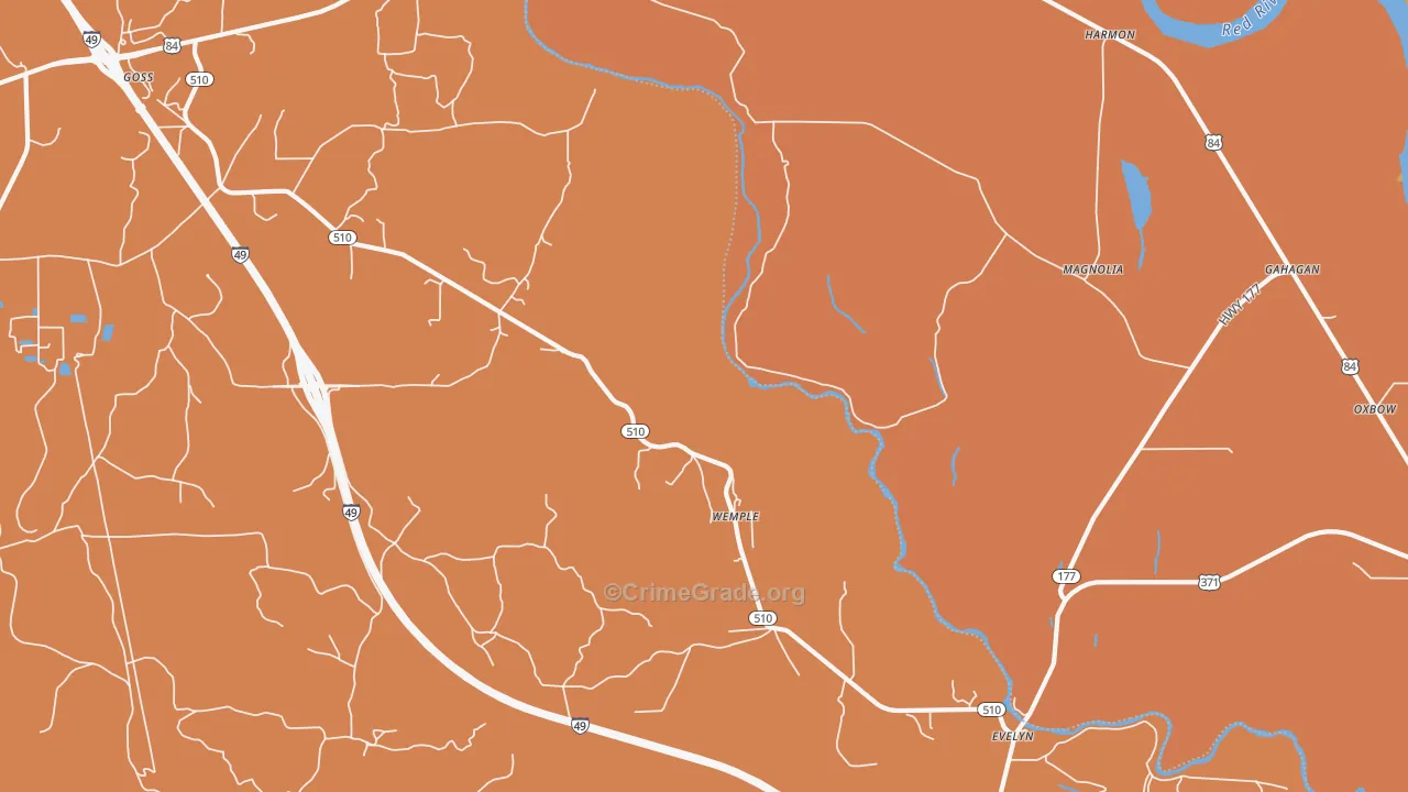 Wemple, LA Map of Murder Rates