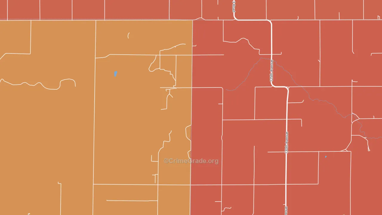 West Hamilton, KS Map of Murder Rates