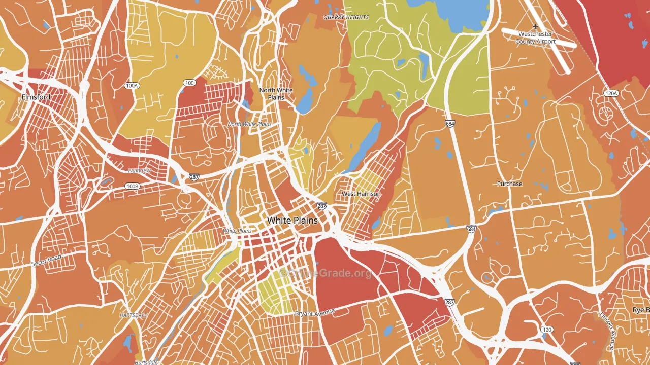 West Harrison, NY Map of Murder Rates
