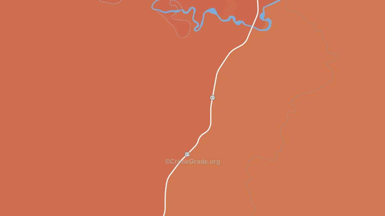 Westover, SD Map of Murder Rates