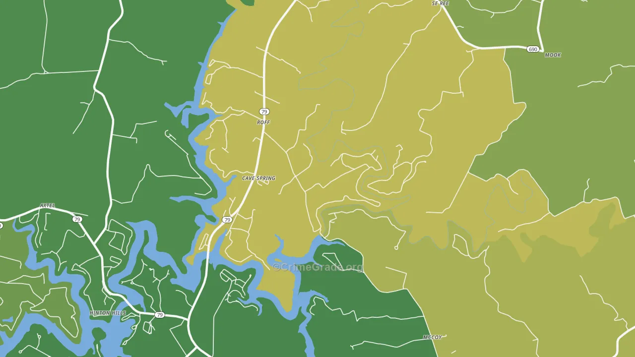 Westview, KY Map of Murder Rates