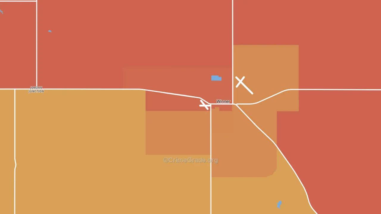 Wewela, SD Map of Murder Rates