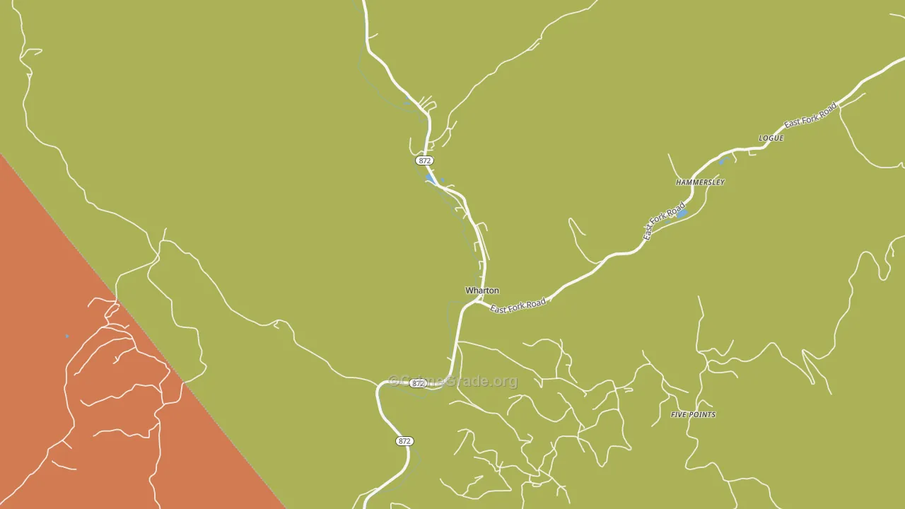 Wharton, PA Map of Murder Rates