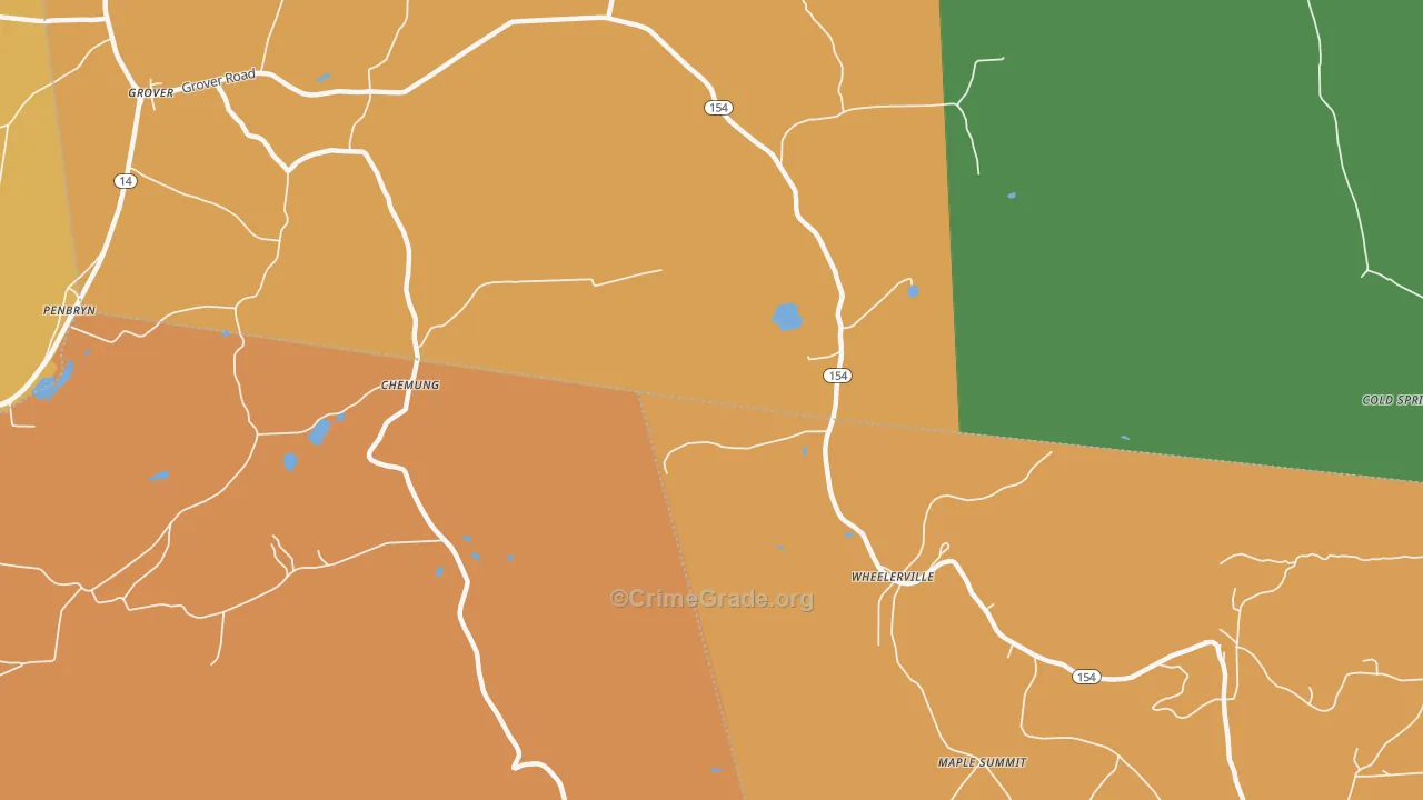 Wheelerville, PA Map of Murder Rates