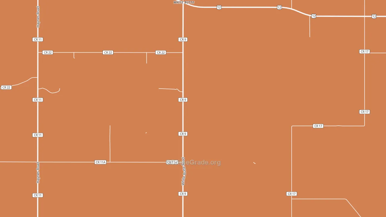 White Butte, SD Map of Murder Rates