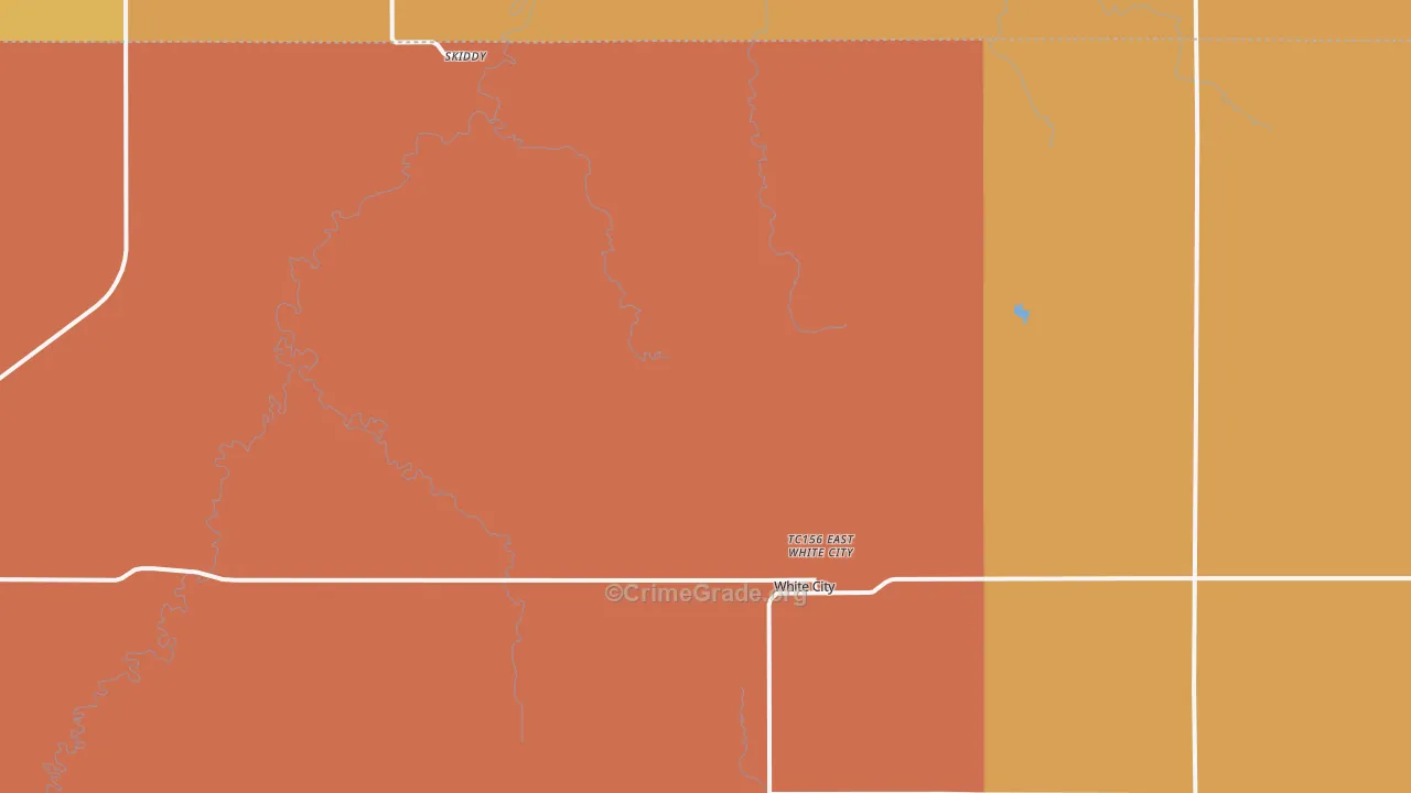 White City, KS Map of Murder Rates
