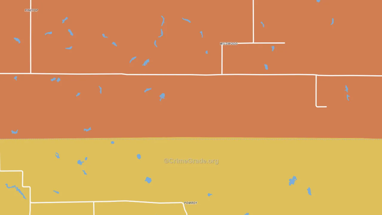 Wildwood, MN Map of Murder Rates