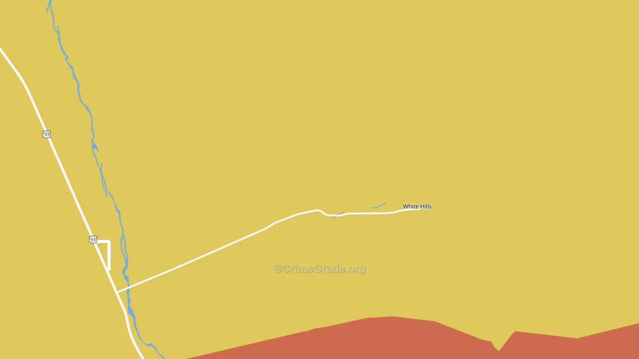 Willow Beach, AZ Map of Murder Rates