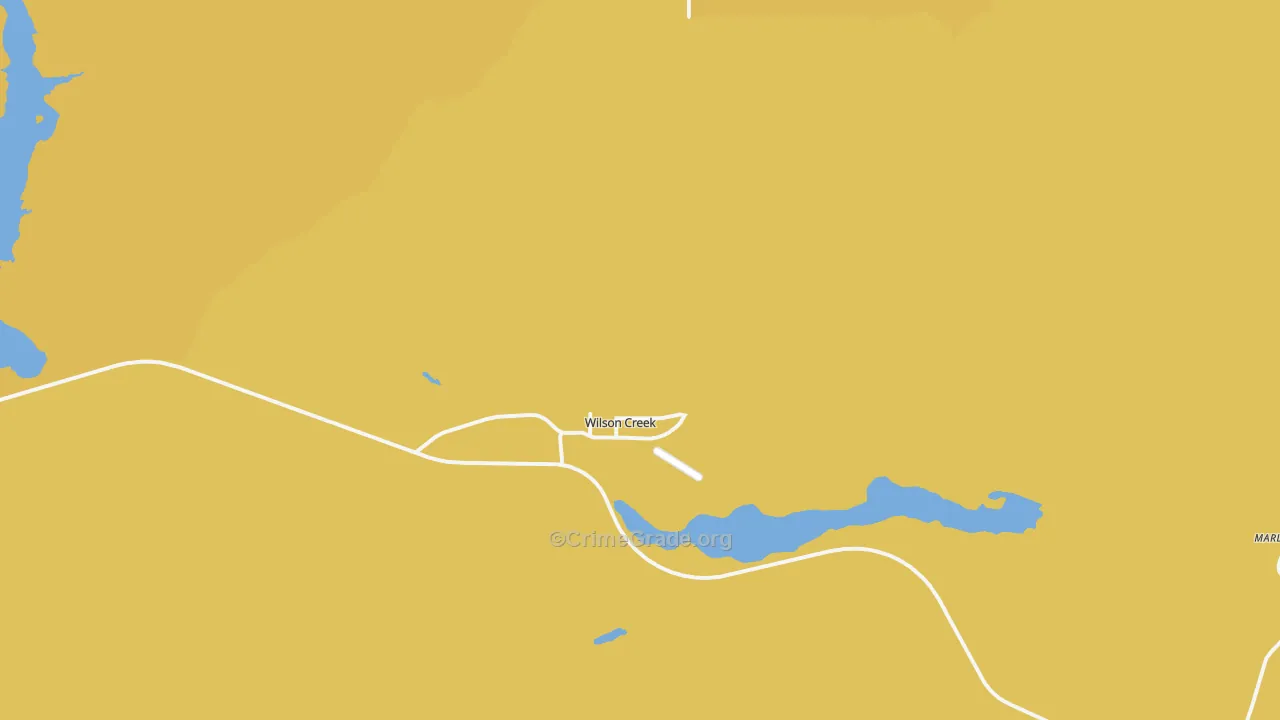 Wilson Creek, WA Map of Murder Rates