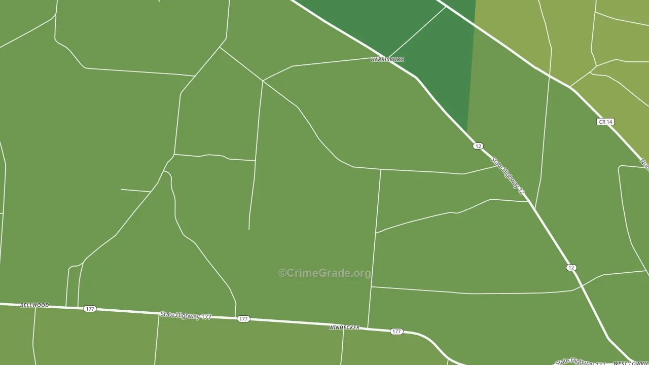 Windecker, NY Map of Murder Rates