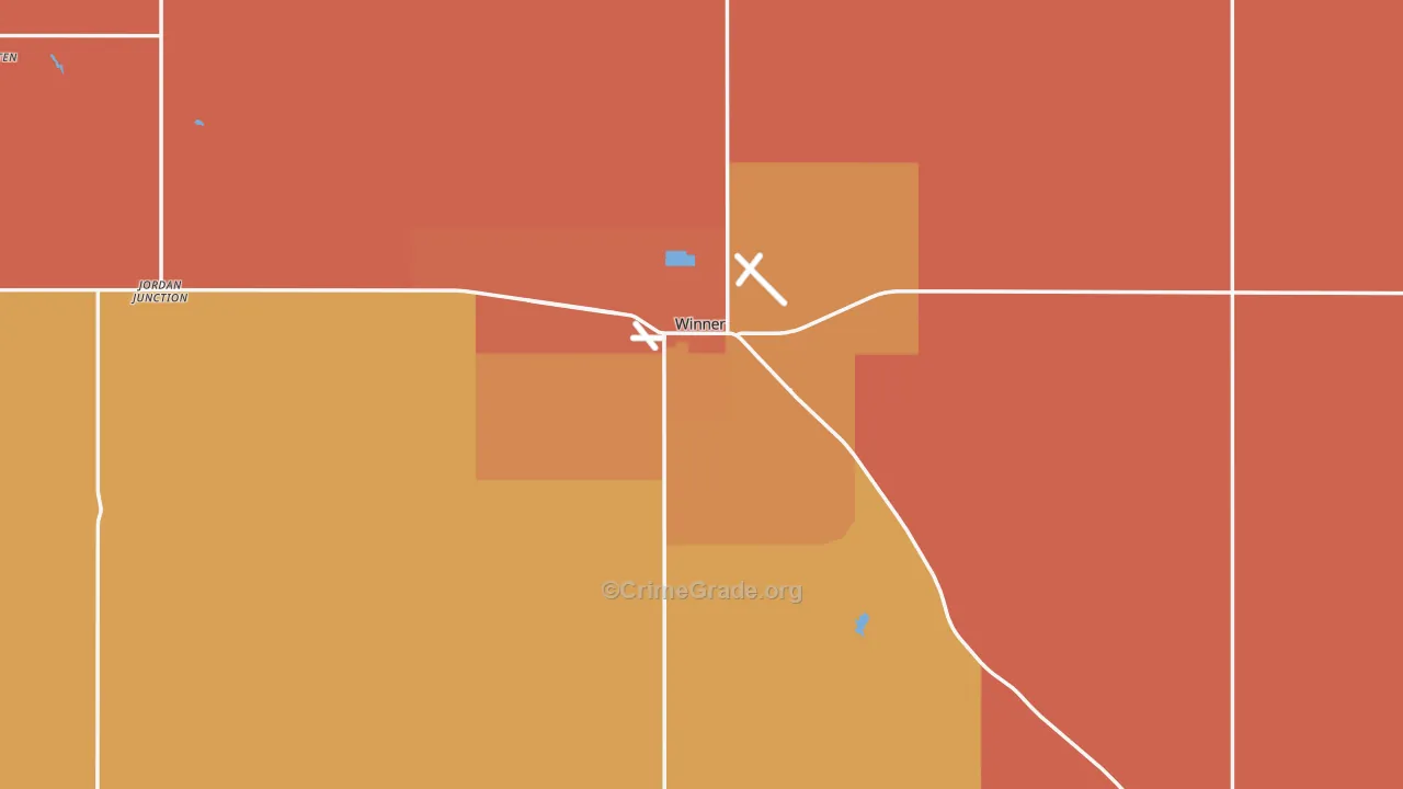 Winner, SD Map of Murder Rates