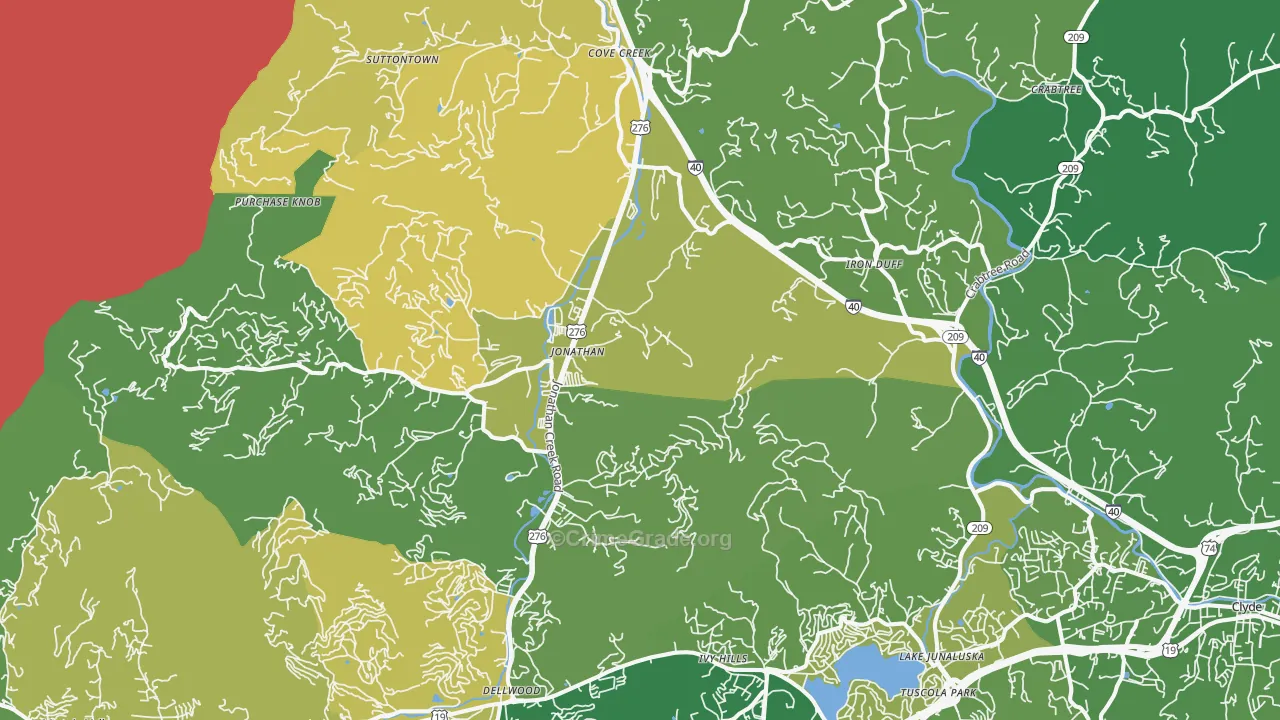 Worley, NC Map of Murder Rates