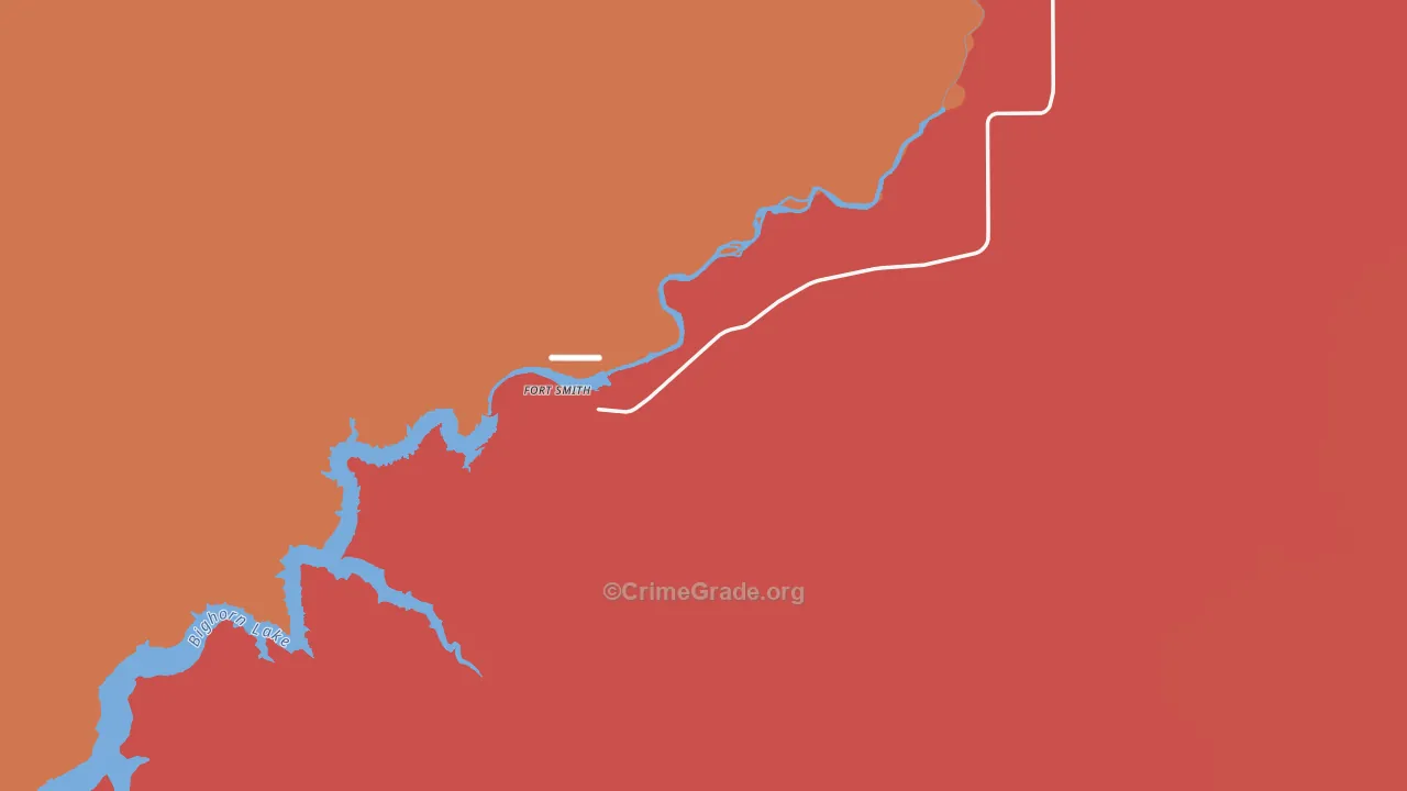 Yellowtail, MT Map of Murder Rates