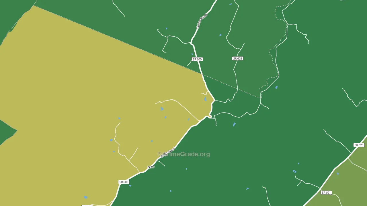 Zepp, VA Map of Murder Rates