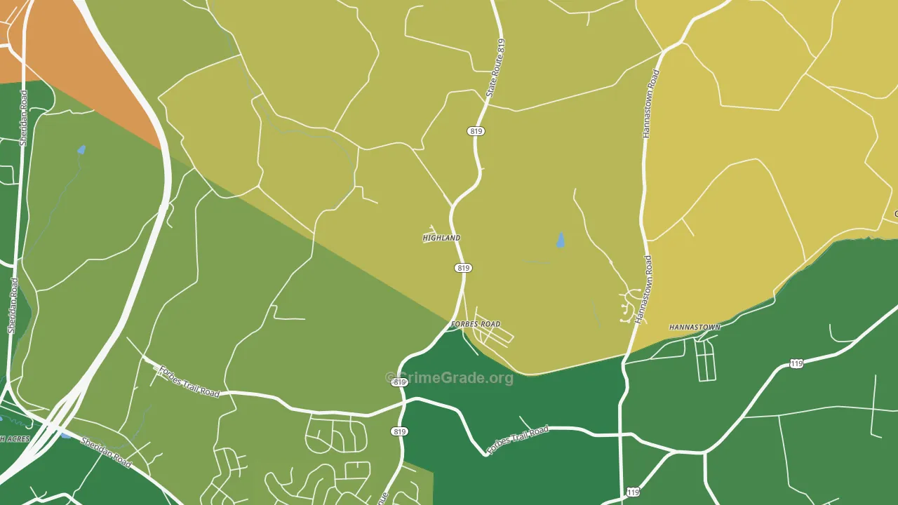 15633, PA Map of Property Crime Rates