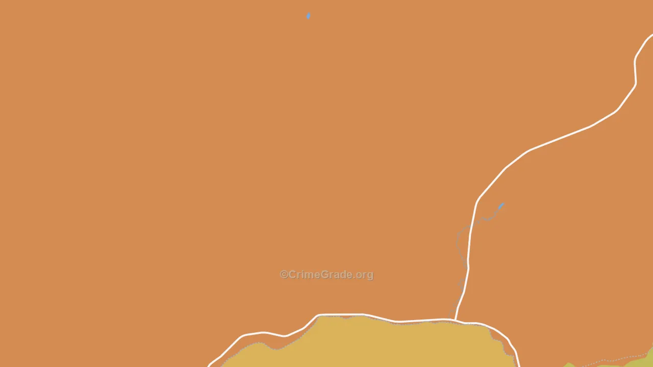 Anaconda-Deer Lodge County, MT Map of Robbery Rates