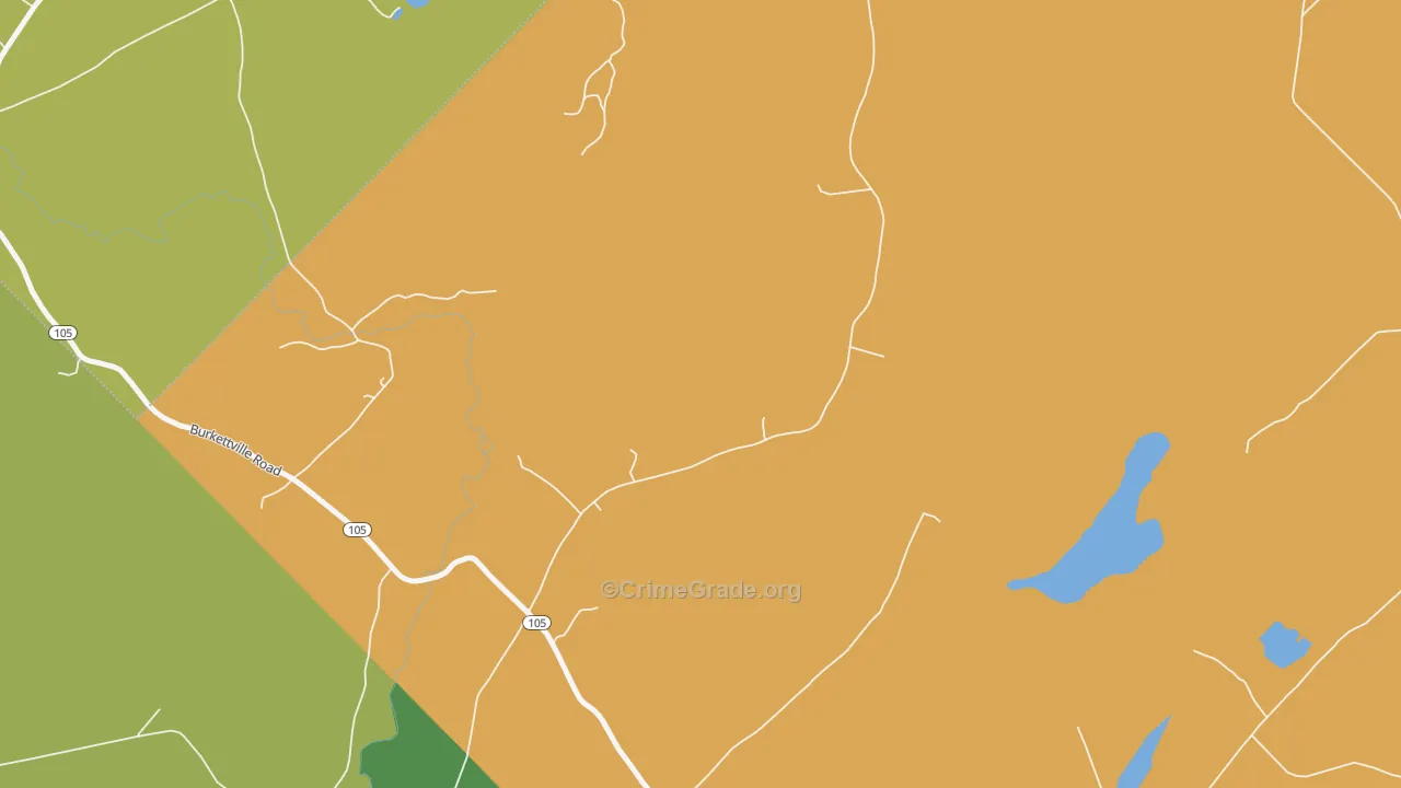 Appleton, ME Map of Robbery Rates