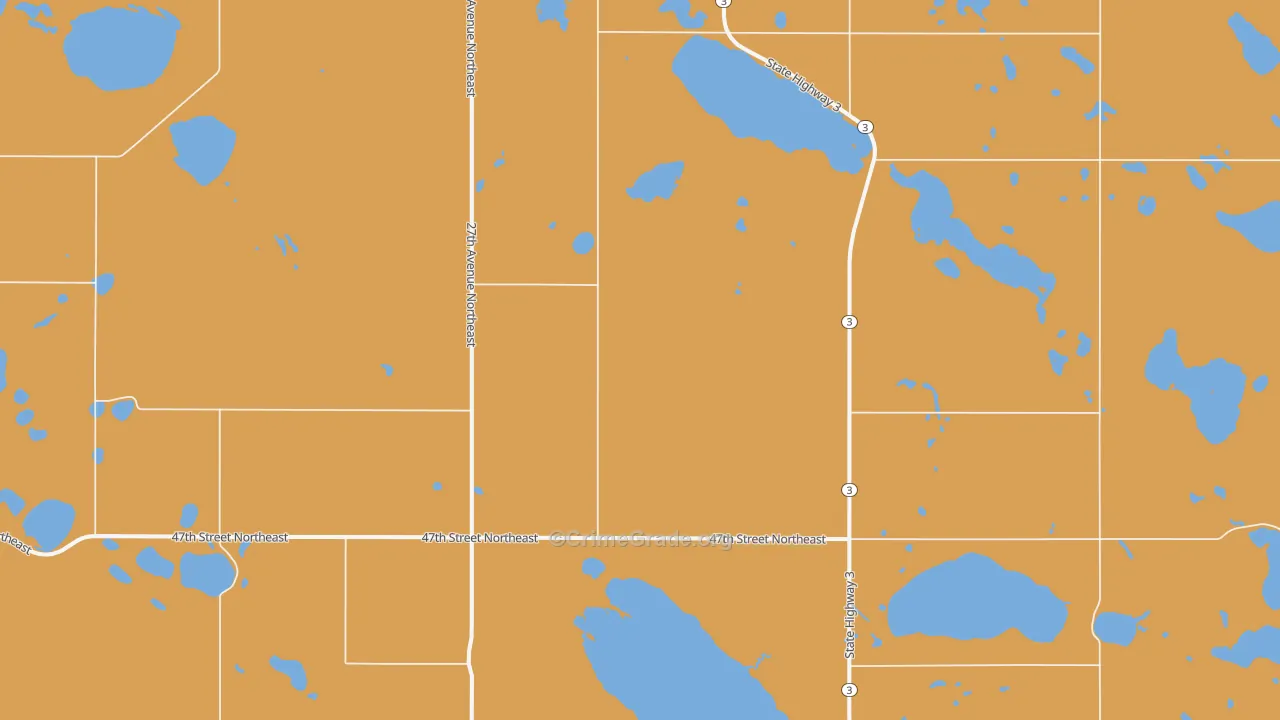 Balta, ND Map of Robbery Rates