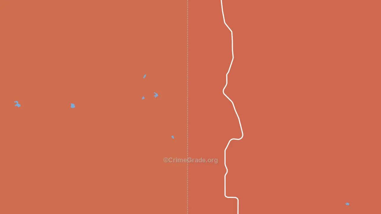 Belvidere, SD Map of Robbery Rates