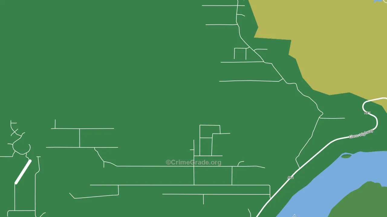 Buffalo Soapstone, AK Map of Robbery Rates