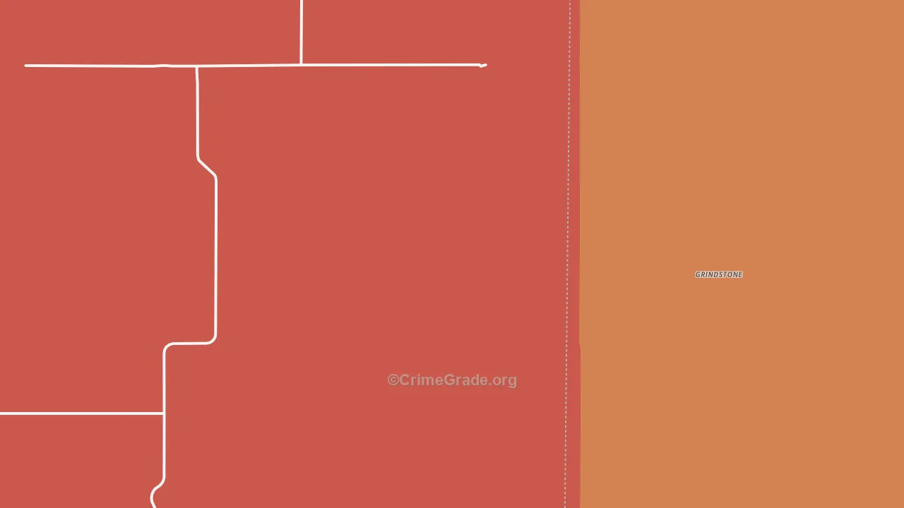 Cactus Flat, SD Map of Robbery Rates