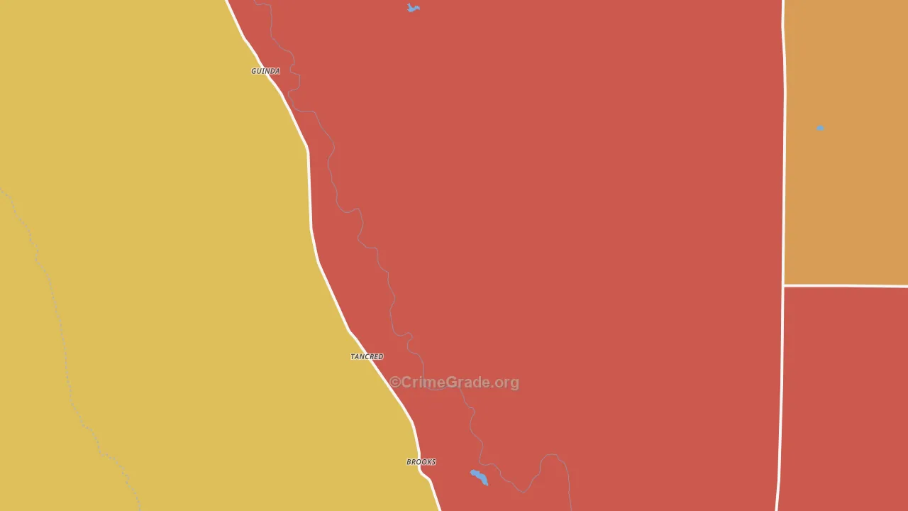 Capay, CA Map of Robbery Rates