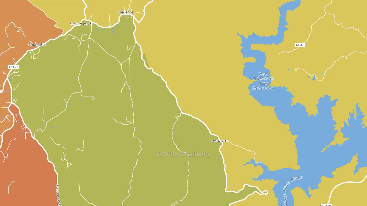 Challenge, CA Map of Robbery Rates
