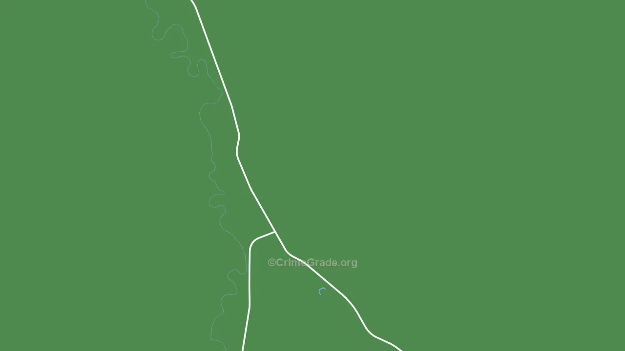 Crow Rock, MT Map of Robbery Rates